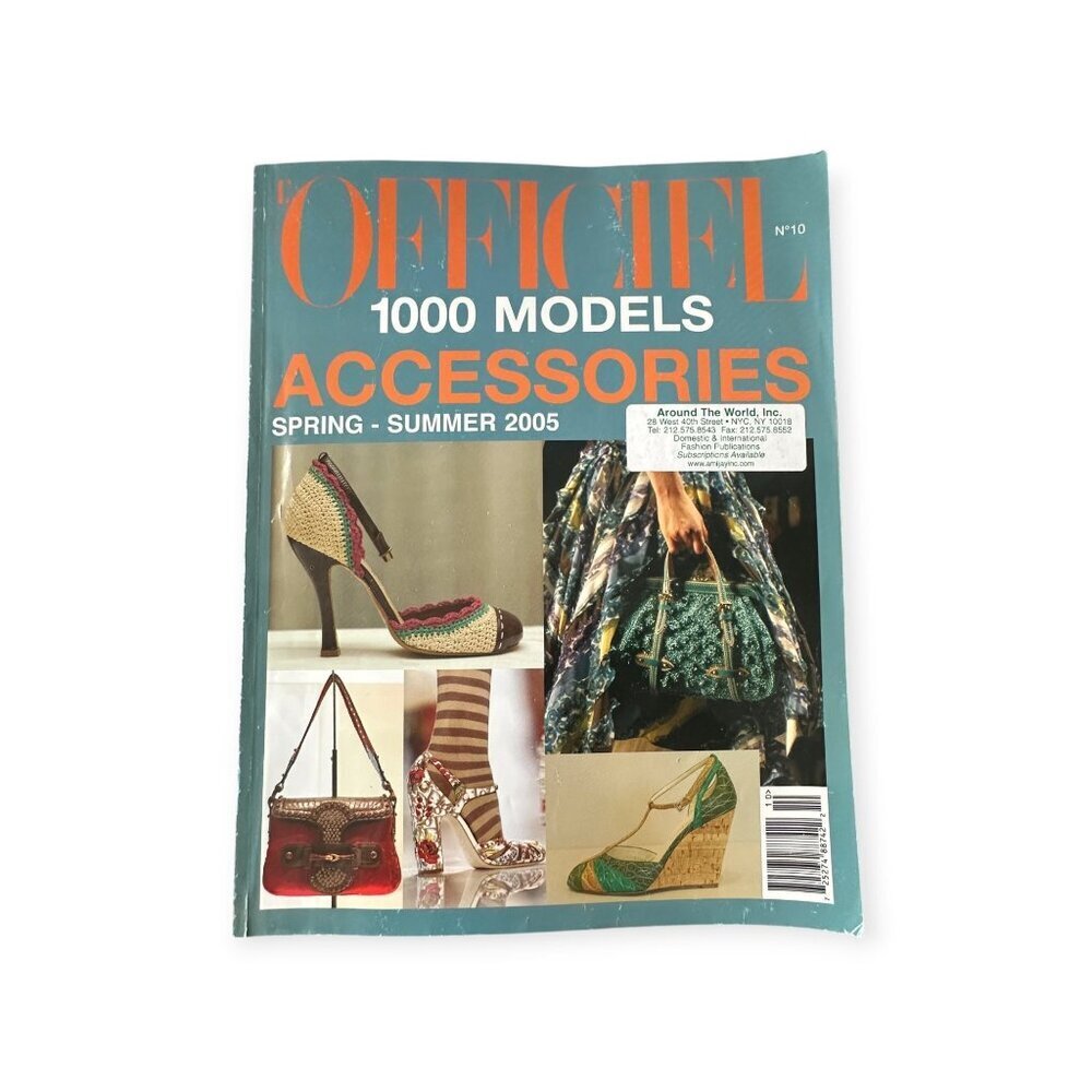 L’Officiel 1000 Models Accessories No.10 Spring/Summer 2005 Magazine